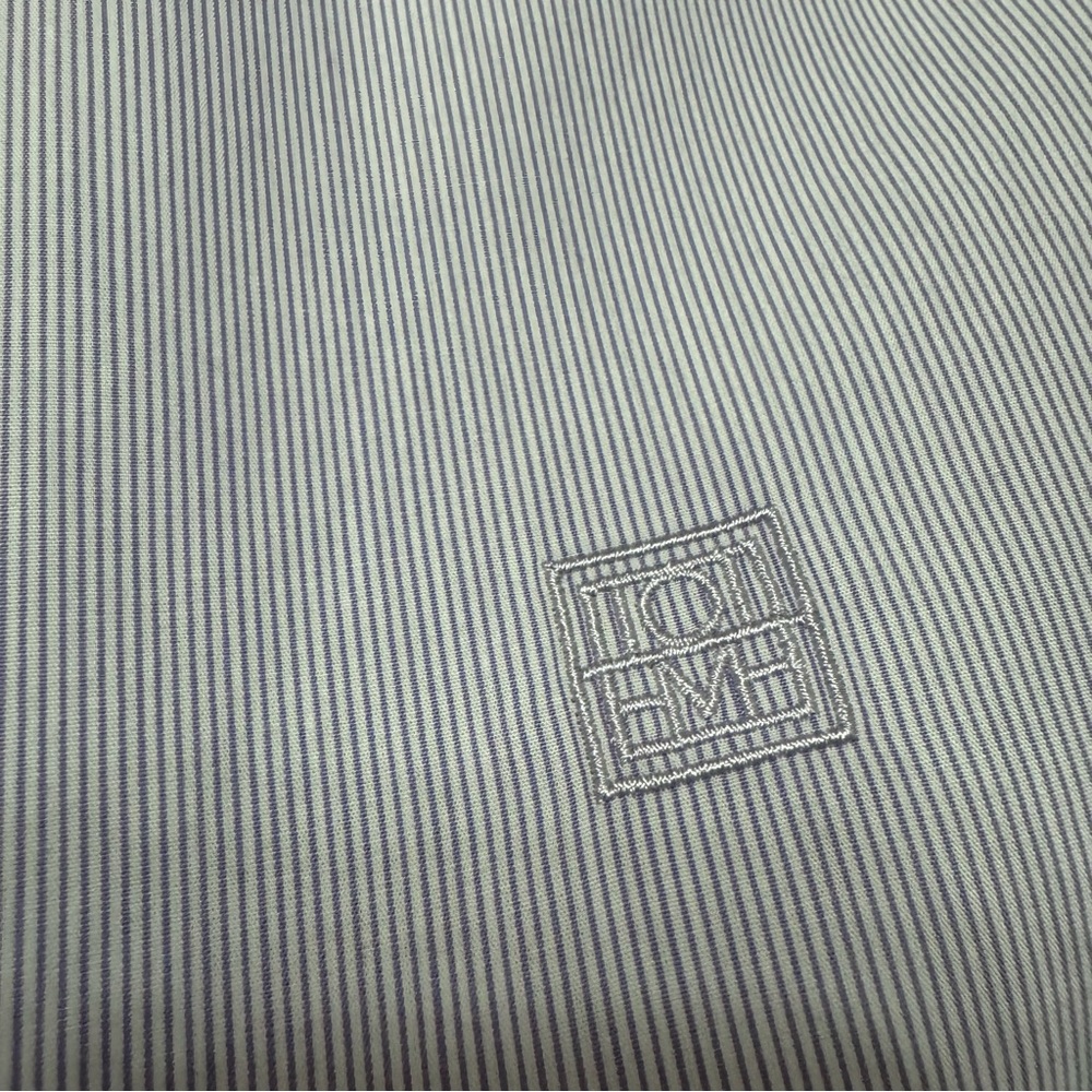 Toteme Lavender Button Down Shirt - Picture 7 of 9